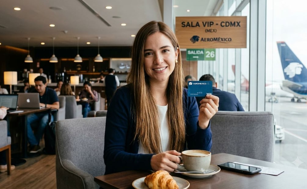 Inbursa vs. Amex Aeroméxico: ¿Qué tarjeta te da más beneficios en la temporada vacacional?(Foto: Creada con IA)