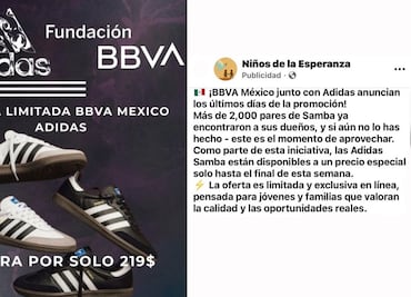 Estafadores usan el nombre de Adidas y BBVA para vaciar tus cuentas con promociones falsas, estas son sus trampas