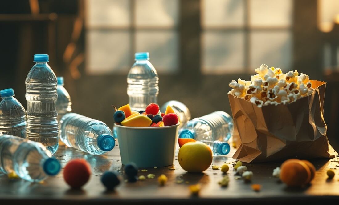 Estos son los alimentos que sí se pueden vender en las escuelas de México. (Foto: Creada con IA)