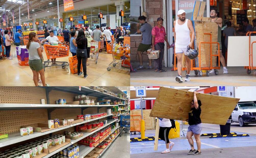 ¿Qué productos y alimentos se acabaron ante la llegada del Huracán Beryl? (Foto: Redes sociales)