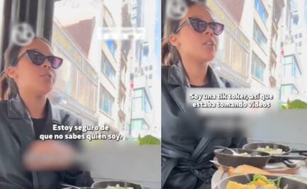 TikToker se hace viral por exigir comida gratis tras enfriarse por tomarle fotos