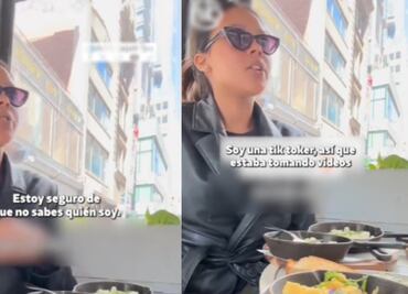 TikToker se hace viral por exigir comida gratis tras enfriarse por tomarle fotos