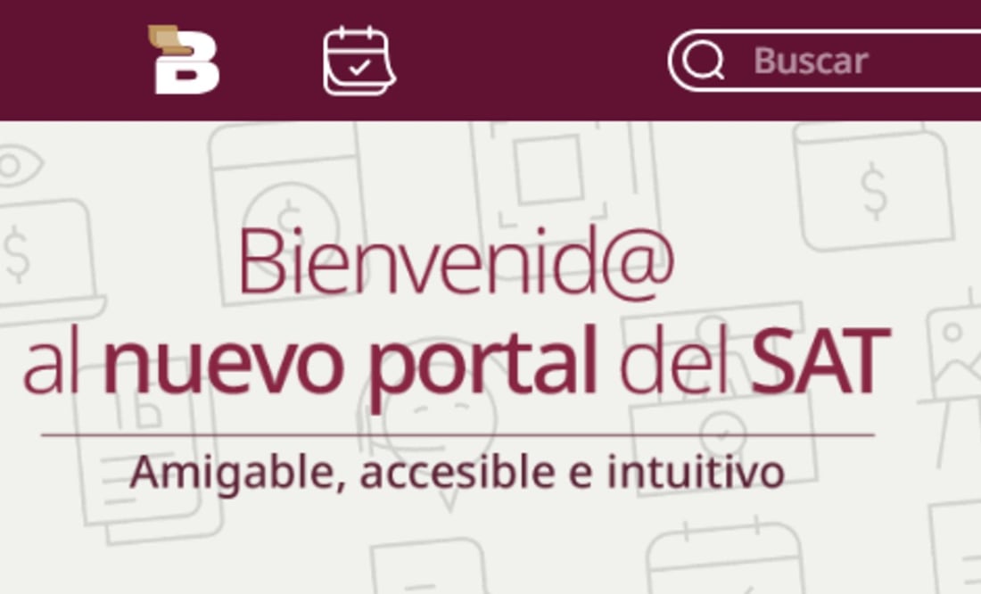 Usuarios reportan fallas en la plataforma del SAT (Foto: Captura de pantalla-Portal del SAT)