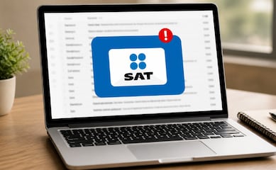 ¿Te llegó un correo del SAT? Esto significan sus mensajes y así evitas multas