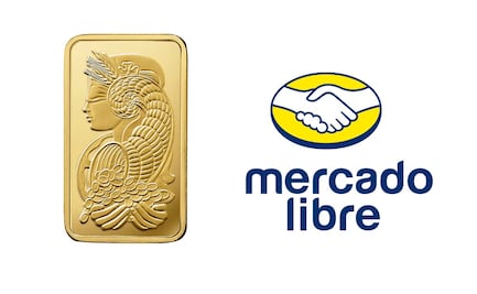 Invertir en oro por Mercado Libre: Precios de lingotes y monedas para cuidar tu dinero