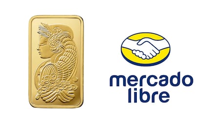 Invertir en oro por Mercado Libre: Precios de lingotes y monedas para cuidar tu dinero