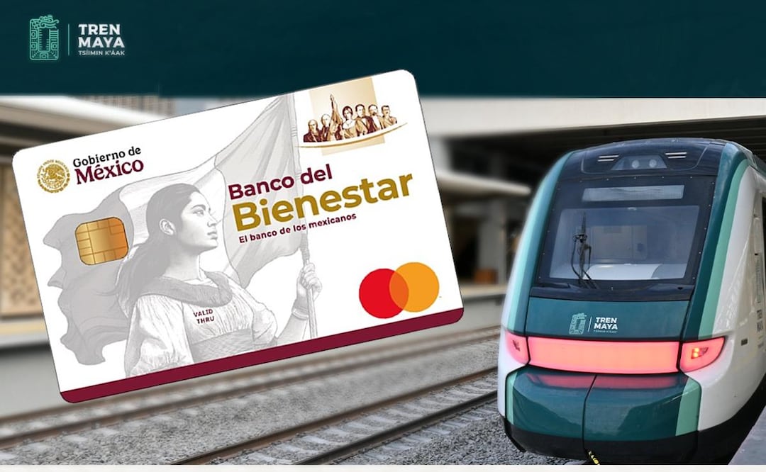 Banco del Bienestar y Tren Maya¿Puedes pagar tu boleto con esta tarjeta? (Foto: DeDinero)