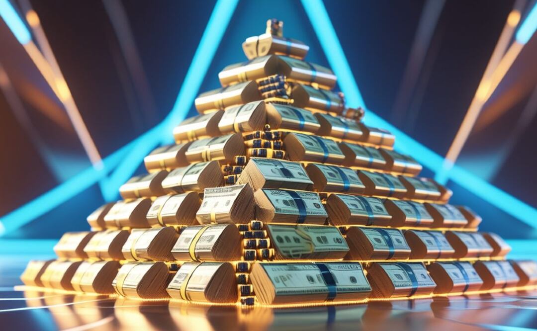 El engaño detrás de las estafas piramidales: claves para no perder tu patrimonio. (Foto: Creada con IA)