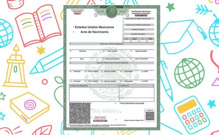 Actas de nacimiento gratuitas en agosto: Beneficio para el regreso a clases en 2024