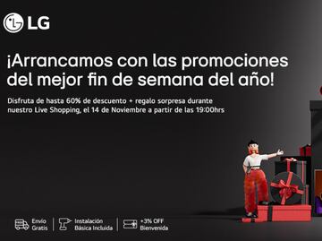 Buen Fin con LG ¡Los best sellers de la marca que debes comprar!