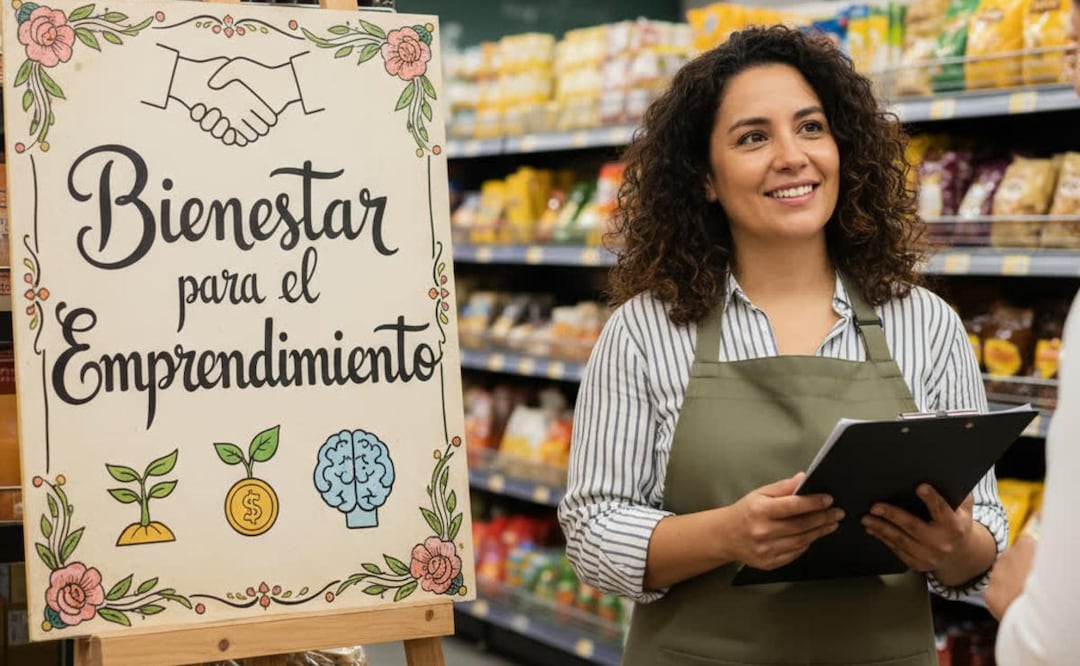 Convocatoria Bienestar para el Emprendimiento 2025: cómo registrarte y obtener $12,000 pesos. (Foto: Creada con IA)