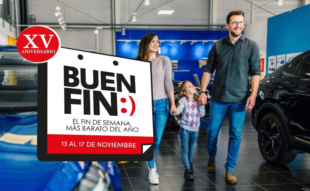 Descuentos y promociones del Buen Fin 2025 en autos: las mejores ofertas de agencias en México. (Foto: Canva)