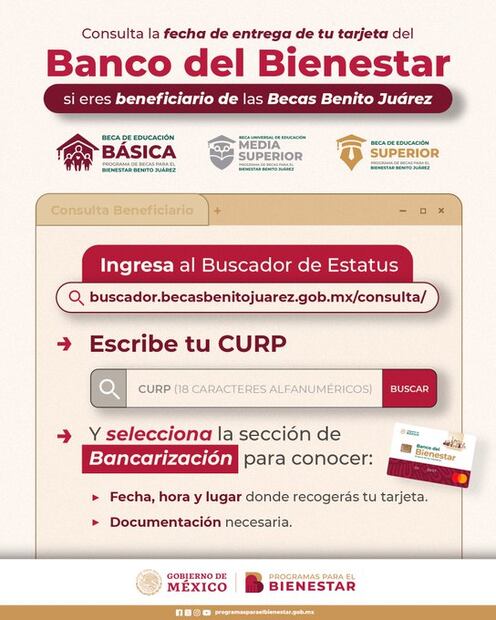 Tarjeta del Banco del Bienestar. (Foto: Redes Sociales)