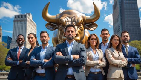 Qué significa tocar el Toro de Wall Street