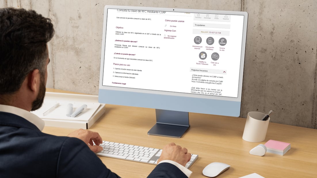 El RFC es una clave indispensable para realizar trámites fiscales, laborales y financieros, y puede consultarse fácilmente desde el portal del SAT (Foto: Canva)