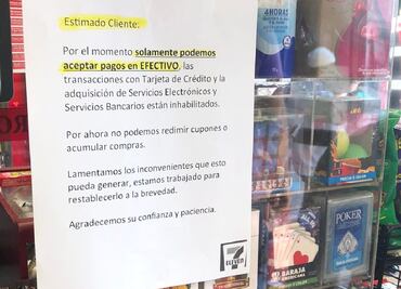 Empleado de 7-Eleven revela por qué no hay sistema: “Sospechamos de un ataque de hackers”