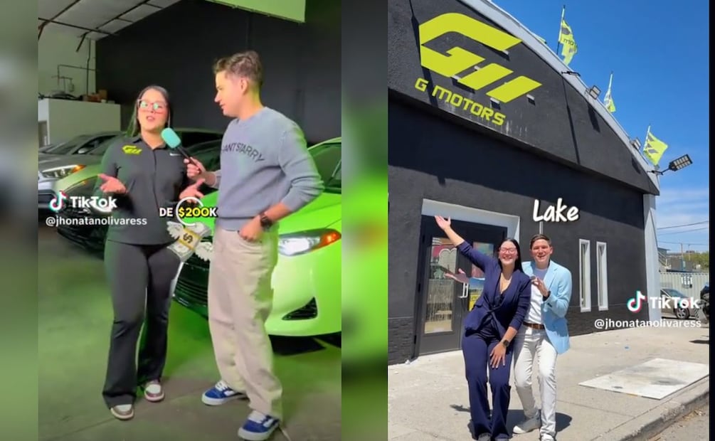 De migrantes a empresarios: pareja venezolana triunfa en venta de autos en Estados Unidos. (Foto: Captura de pantalla)