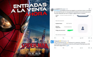 Preventa de Spider-Man desata caos: cargos en BBVA y Santander aparecen, boletos no llegan