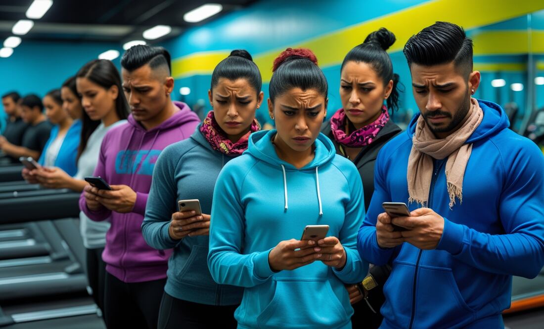 Usuarios de 1Fit México sin acceso a servicios tras el cierre inesperado de la aplicación (Foto: IA)