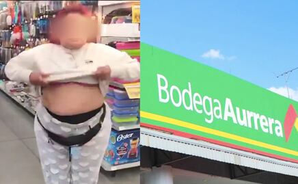 Aparece 'Lady Aurrera': La acusan de robo y ella se desviste para probar su inocencia