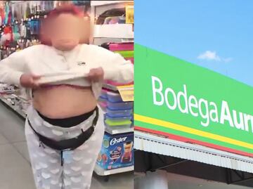 Aparece 'Lady Aurrera': La acusan de robo y ella se desviste para probar su inocencia