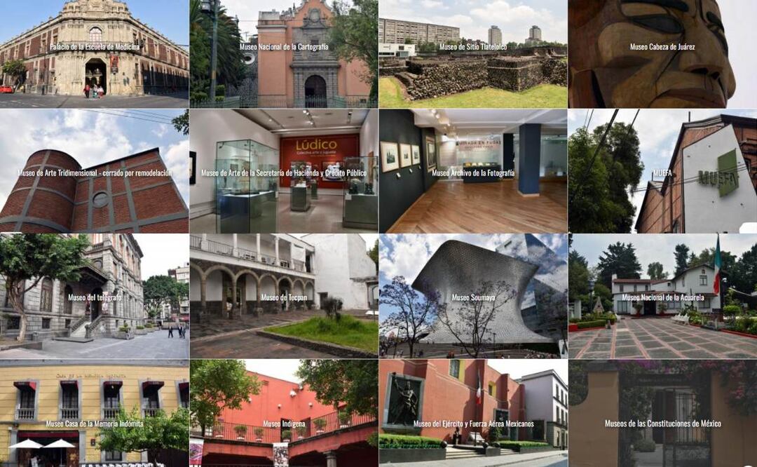 ¿Cuáles museos son gratis el fin de semana en la CDMX? (Foto: DeDinero)