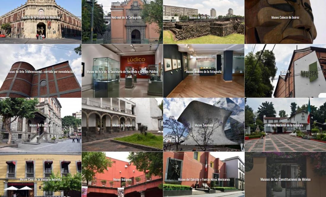 ¿Cuáles museos son gratis el fin de semana en la CDMX? (Foto: DeDinero)