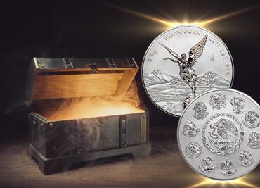 Inversiones seguras: Cómo y por qué invertir en monedas de plata en México