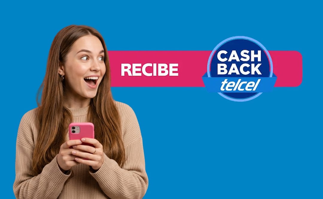 Telcel activa cashback en sus planes y así convierte cada pago mensual en saldo para más servicios. (Foto: Creada con IA/ Captura de pantalla)