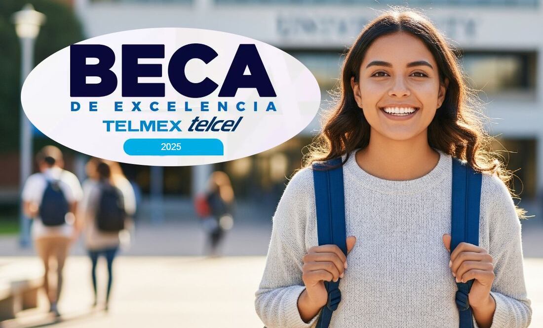 Así puedes obtener la Beca Telmex que te da 9 mil pesos si eres estudiante de universidad. (Foto: Creada con IA)
