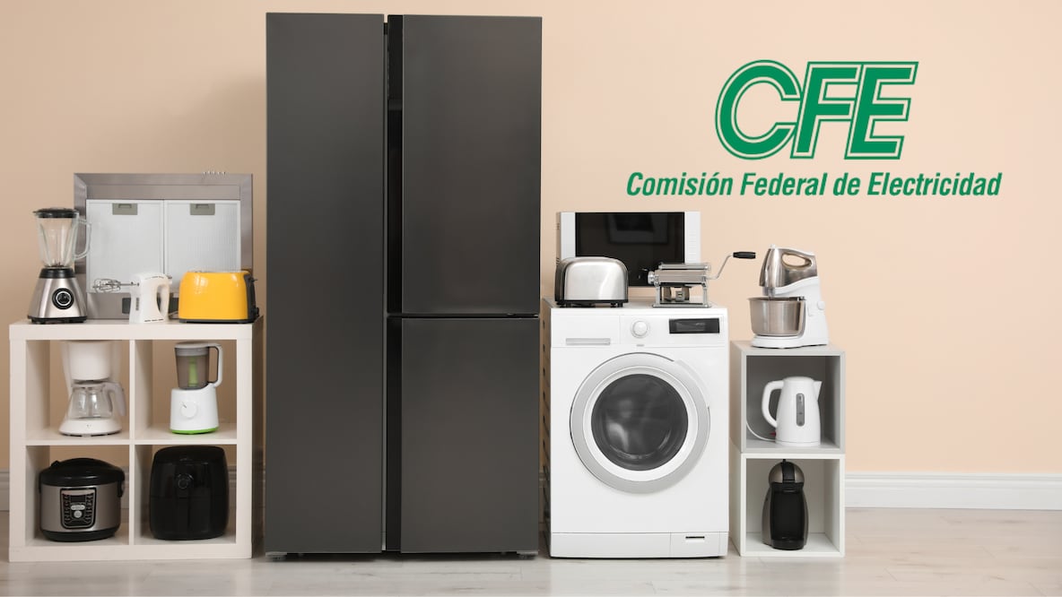 El programa de CFE ofrece electrodomésticos de bajo consumo de luz a crédito (Foto: Canva)