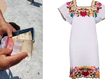 Argentina engaña a una artesana yucateca y le “compra” 3 vestidos por 20 pesos; así sucedió el robo