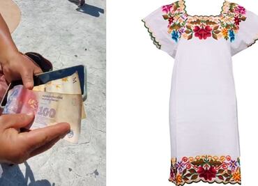 Argentina engaña a una artesana yucateca y le “compra” 3 vestidos por 20 pesos; así sucedió el robo