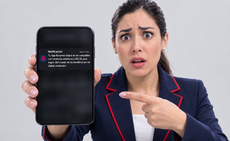 ¿Adiós a Banamex en tu iPhone? El banco revela qué modelos se quedan sin soporte