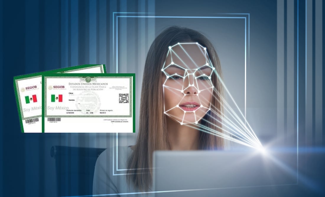 La CURP biométrica integrará huellas, foto y firma digital; su expedición arranca en 2026 (Foto: Canva)