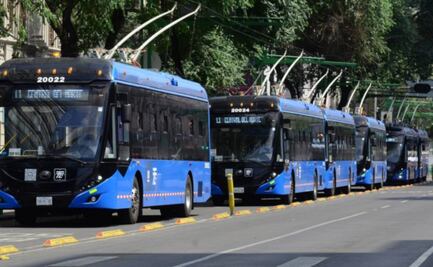 Horario del Trolebús de la Ciudad de México para domingo 2 de junio, día de elecciones