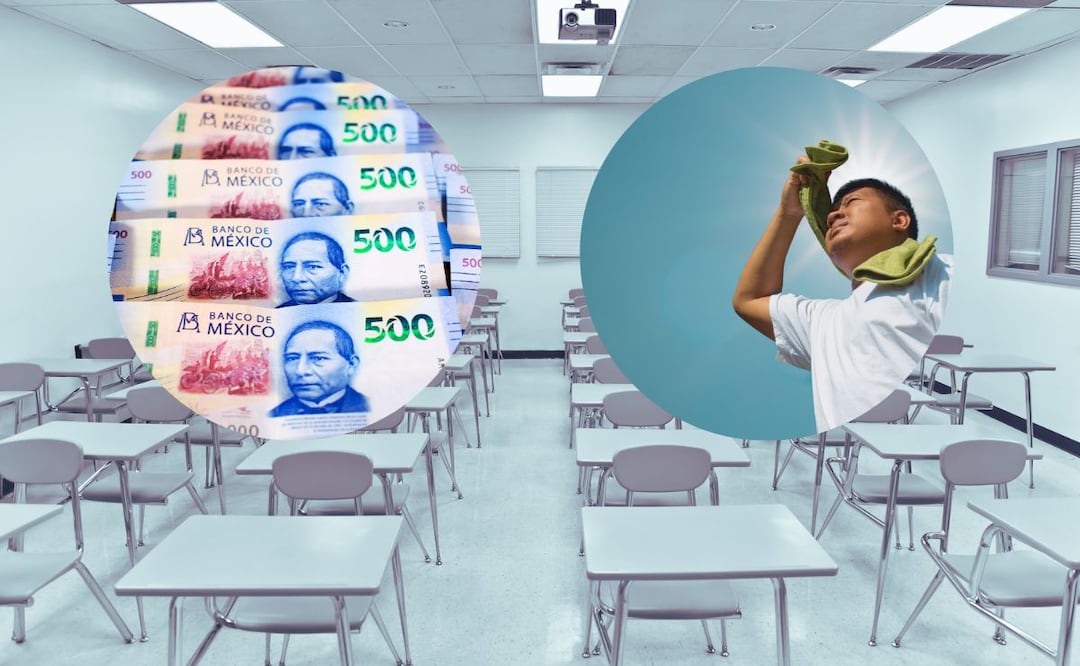 ¿Por qué se suspenden las clases por calor extremo en México en mayo 2025? (Foto: DeDinero)