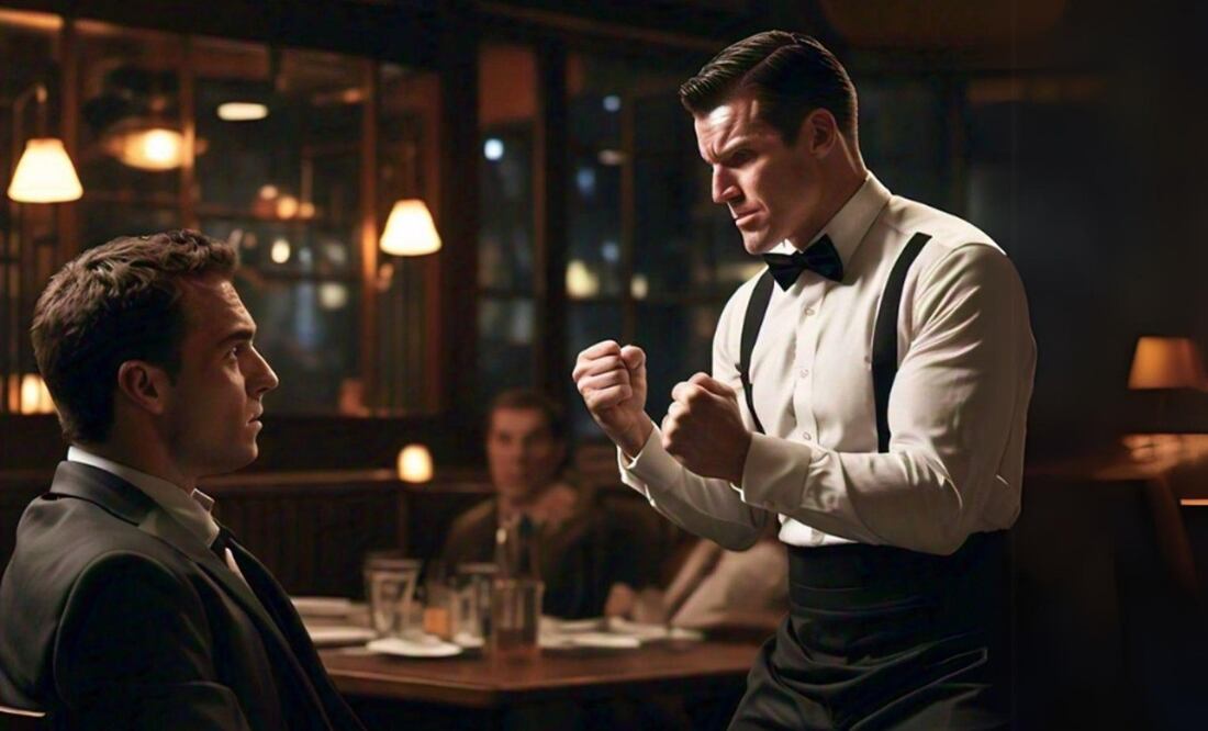 Conoce los casos de restaurantes que se han vuelto virales por cobrar propina. (Foto: Creada con IA)