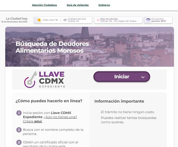 ¿Qué es el Buró de Deudores Alimentarios? (Foto: Sitio web)