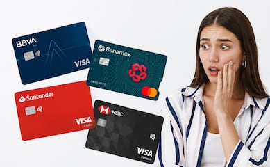 Tarjetas BBVA, Santander y Banamex: El error que debes evitar antes de ocupar tu plástico