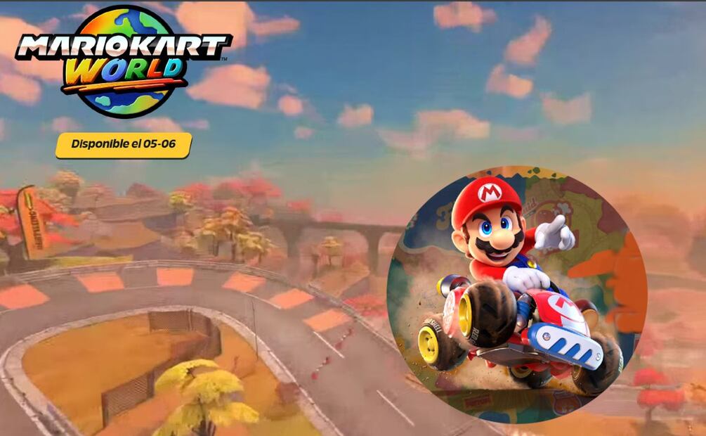 Nuevo Mario Kart World. (Captura de pantalla)