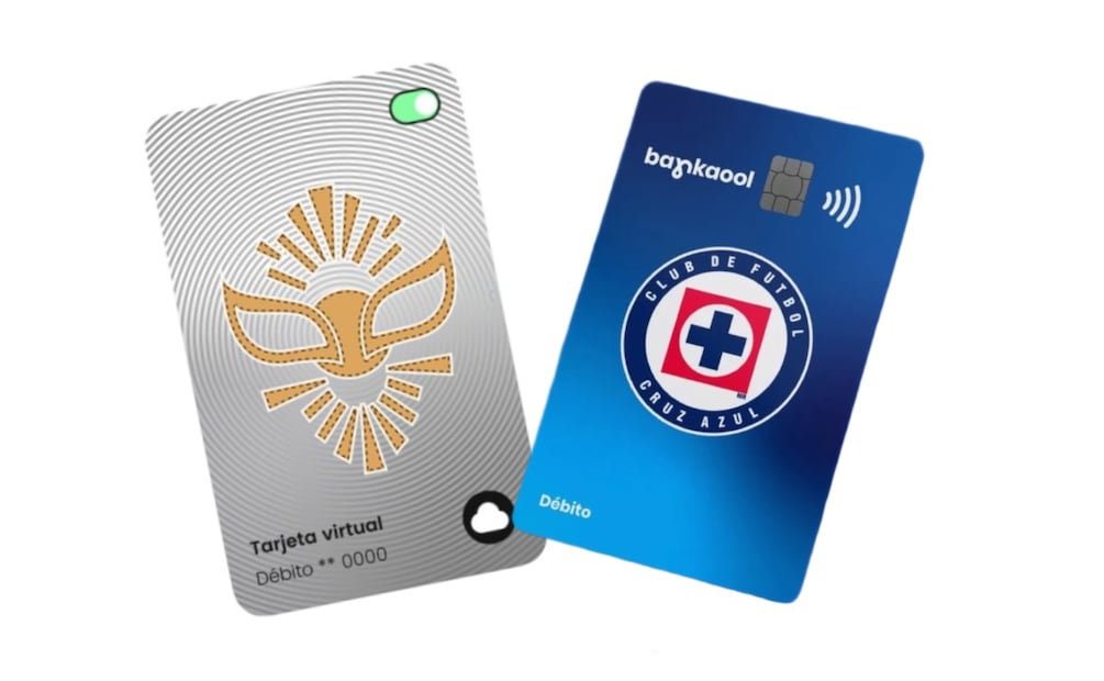 ¿Tarjeta del Cruz Azul, Místico o Juan Gabriel?: Bankaool personaliza tu cuenta y te devuelve las comisiones. (Foto: Captura de pantalla)