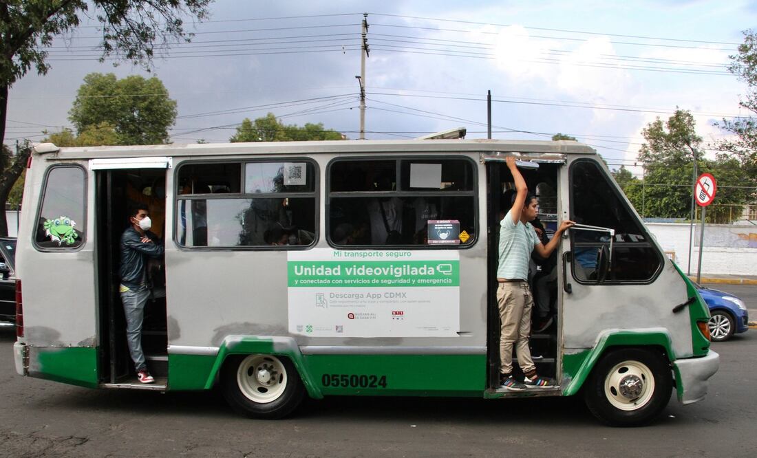 La CDMX dejará atrás los viejos microbuses con un plan de modernización (Foto: Cuartoscuro)