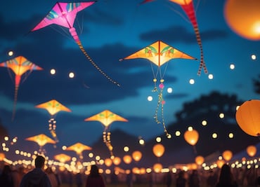 Festival Papalotl 2025: papalotes gigantes, globos de cantoya y magia nocturna gratis