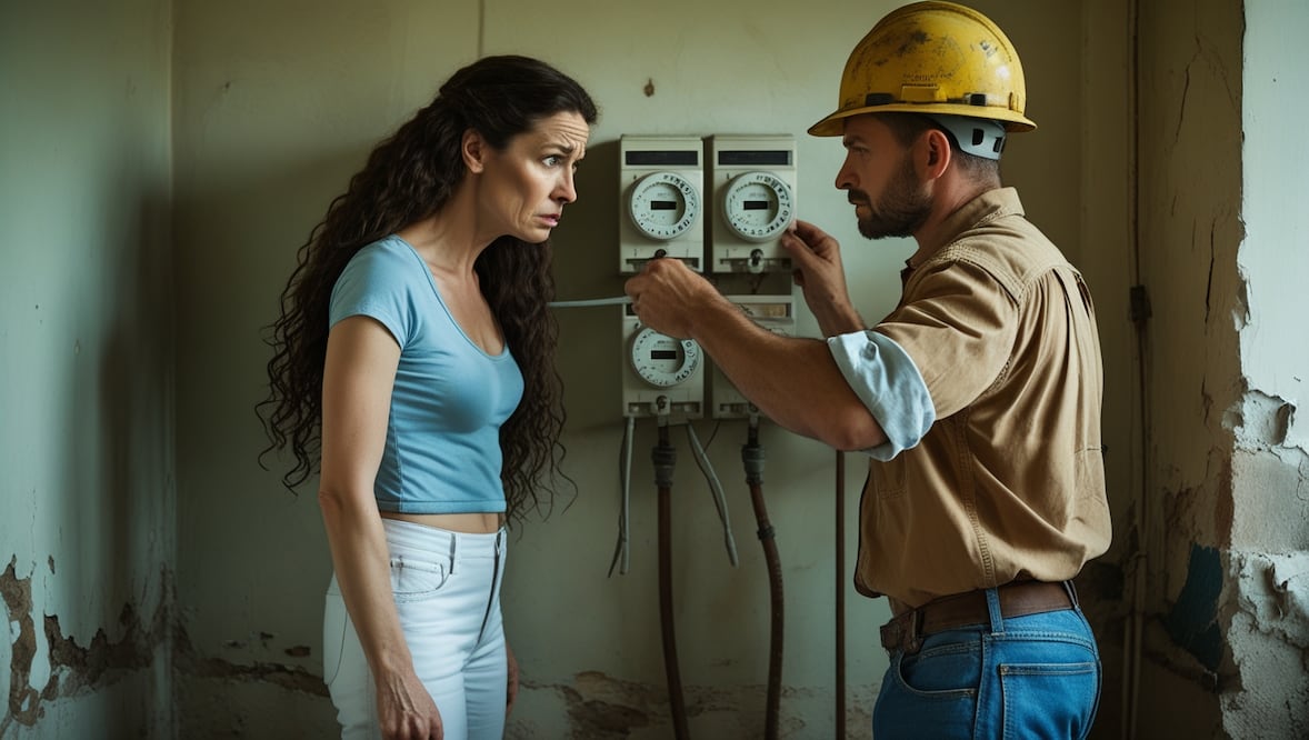 La CFE advierte sobre falsos empleados que visitan casas para estafar (Foto: IA)