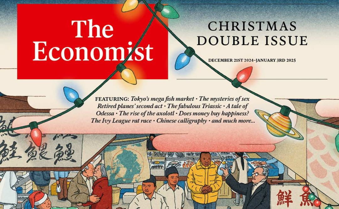 Portada The Economist 2024. (Foto: DeDinero)