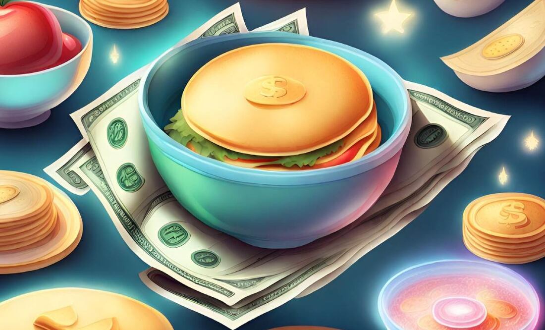 No hace falta vaciar el monedero o la cartera para comer sanamente. (Foto: Creada con IA)