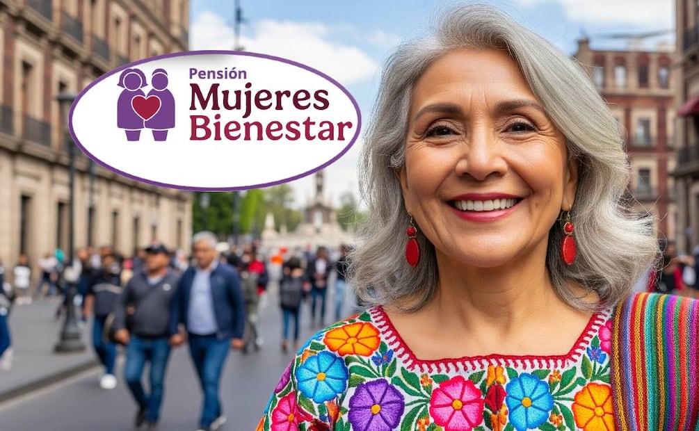 Pensión Mujeres Bienestar 60 a 62 años. (Foto: Creada con IA)
