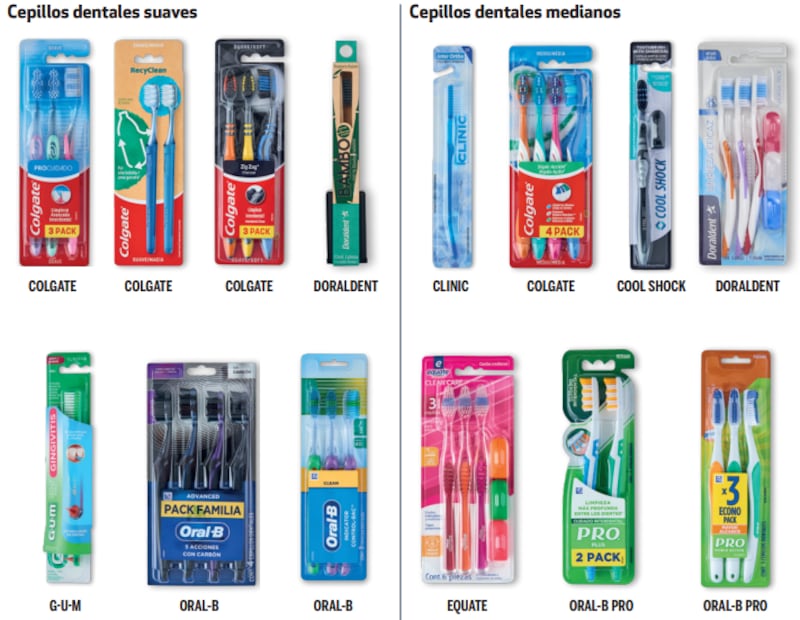 Los mejores cepillos de dientes según Profeco (Foto: Captura de pantalla-Revista del Consumidor Profeco)