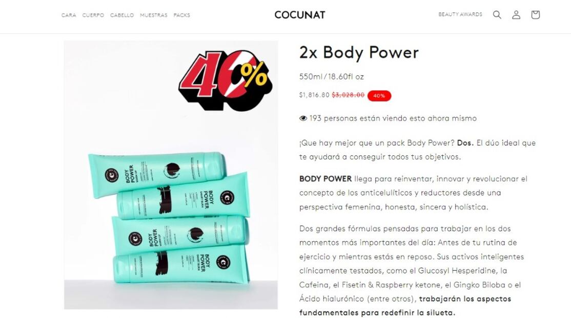 Tratamiento para rejuvenecer la piel y quemar grasa. (Foto: Captura de pantalla)
